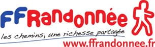 Le logo de FFFrandonnée