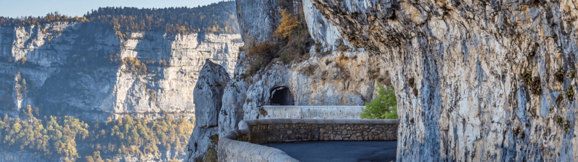 La via Ferrata de la Grande Fistoire sur les gorges de l'Ardèche